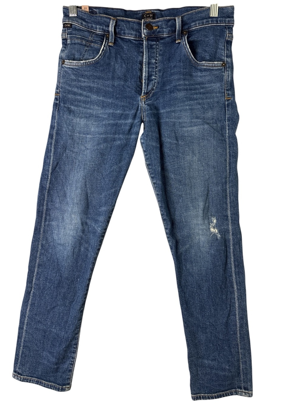 Citizens Of Humanity Slim Straight Blue Jeans